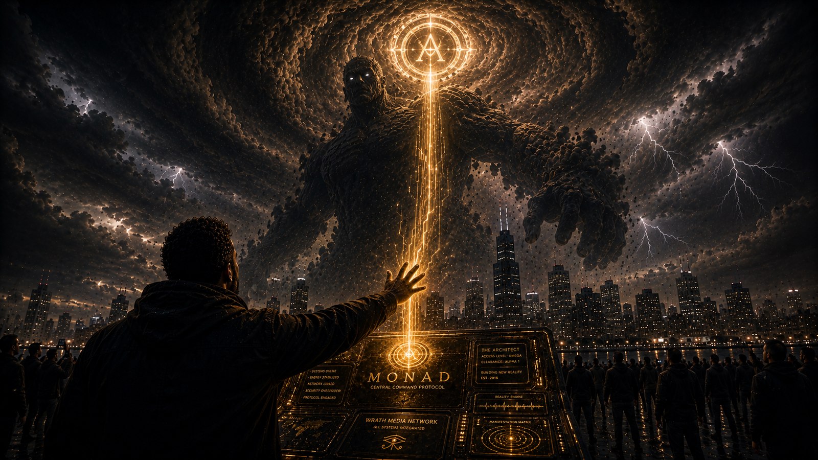 Concept artwork for The Monad film